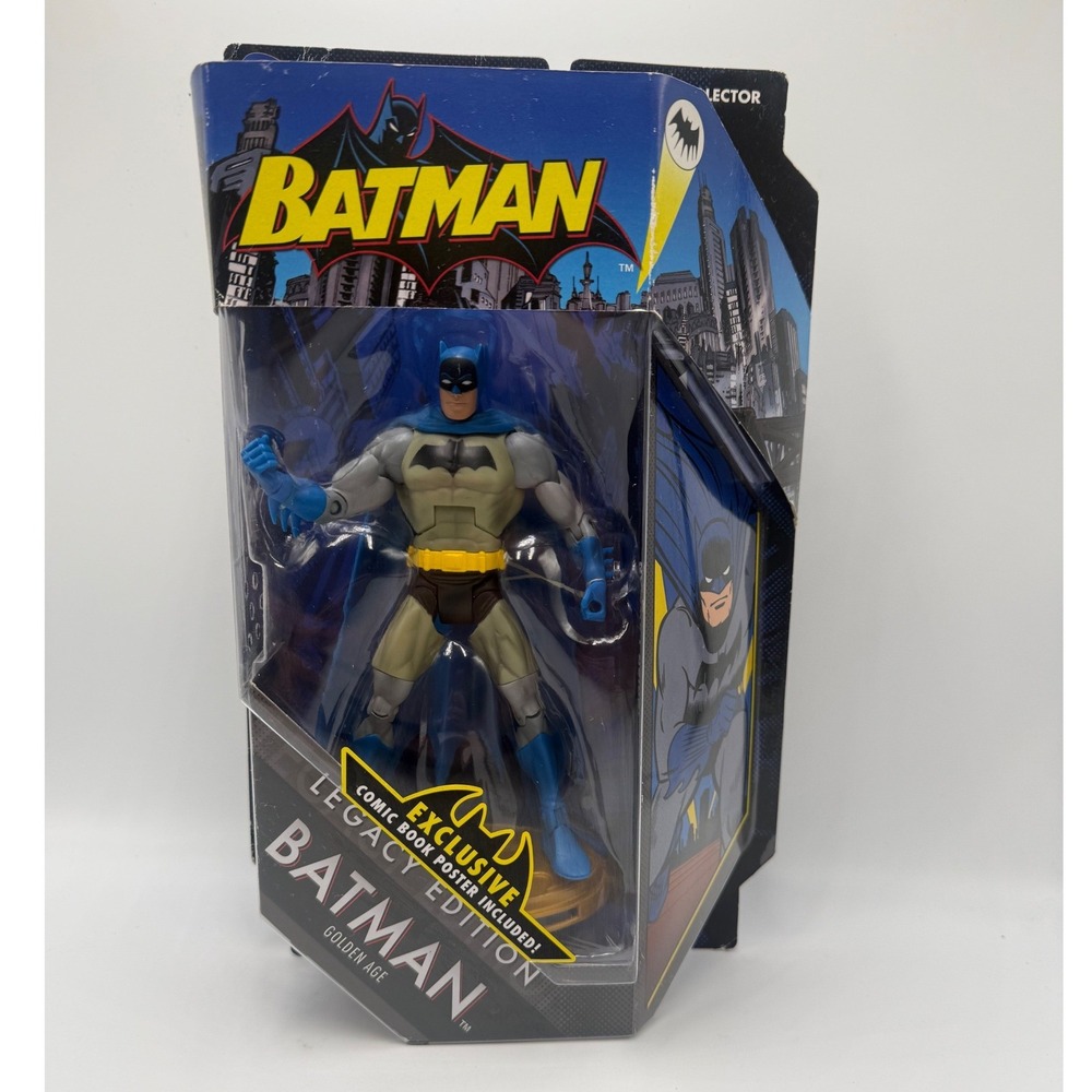 Mattel DC Universe Legacy Edition Batman Golden Age Action Figure W1793 New